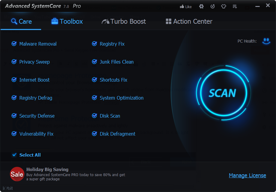 advanced systemcare pro 7 key